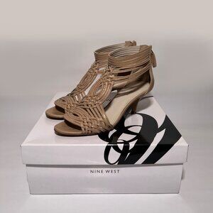 Nine West Outtasite Kitten Heel Sandal